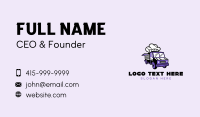 Food Truck Catering Cuisine Business Card Preview