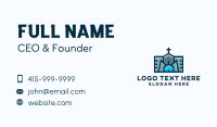 Worship Church Crucifix Business Card Image Preview
