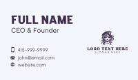 Fashion Woman Modeling  Business Card Preview