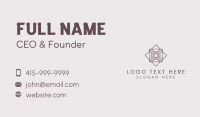 Tile Interior Design Business Card Design