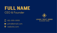 Gold Gaming Poker  Business Card Image Preview