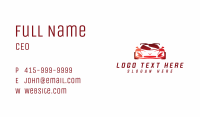 Car Detailing Garage Business Card Image Preview