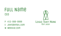Abstract Geometric Keyhole  Business Card Image Preview