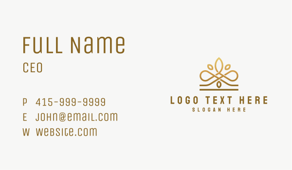 Gold Monarch Crown Business Card Design Image Preview