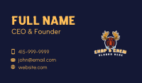 Wild Angry Moose Gaming Business Card Image Preview