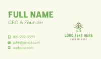 Natural Coffee Plant Business Card Preview