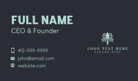 Leaf Gardening Trowel Business Card Image Preview