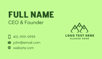Green Mountain Environment Business Card Design
