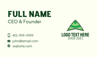 Modern Camping Tent  Business Card Image Preview