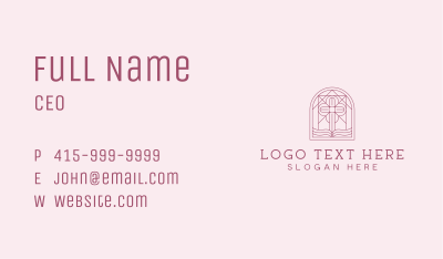 Religious Church Parish Business Card Image Preview