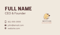 Dog Pet Bowtie Business Card Image Preview