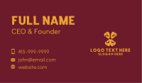 Minimalist Dragon Face Business Card Image Preview