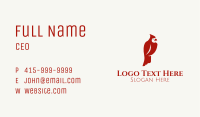 Red Cardinal Bird Business Card Image Preview