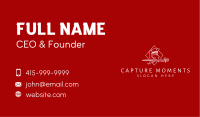 Medieval Soldier Outline  Business Card Image Preview