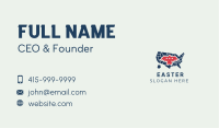 America Eagle Map Business Card Image Preview