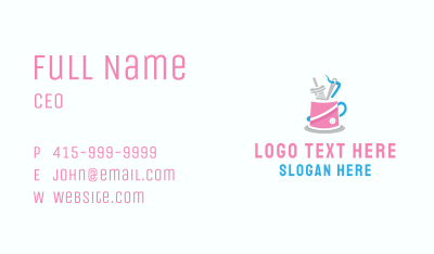 Sewing Fashion Store Cafe  Business Card Image Preview