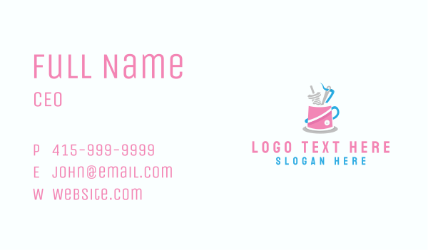 Sewing Fashion Store Cafe  Business Card Design Image Preview