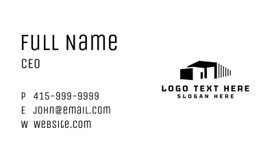 Warehouse Depot Storage Business Card Image Preview
