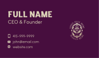 Rose Beauty Wellness Business Card Image Preview
