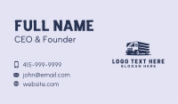 Blue Truck Shipping Business Card Image Preview