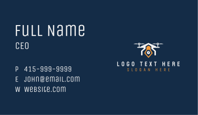 Drone Rotor Videography Business Card Image Preview