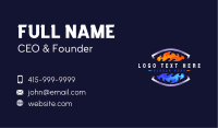 Flame Fuel Energy Business Card Image Preview
