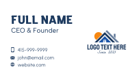 Housing Village Subdivision Business Card Design