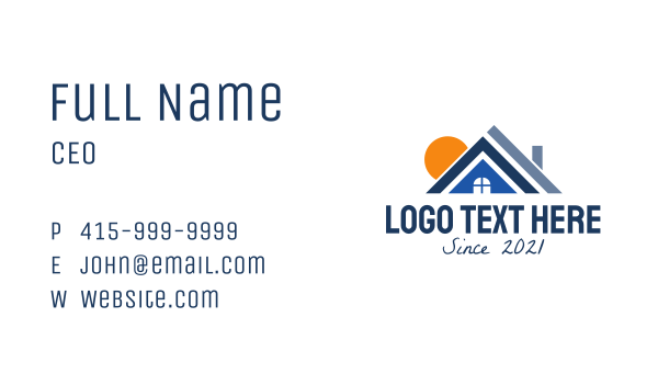 Housing Village Subdivision Business Card Design Image Preview
