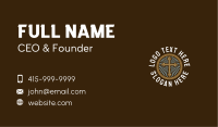Christian Chapel Cross Business Card Image Preview