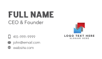 Chevron Badge Business Card Image Preview