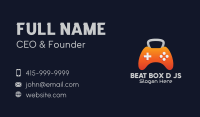 Kettlebell Gaming Console Business Card Image Preview