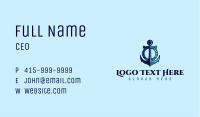 Rope Nautical Anchor Business Card Image Preview