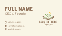 Minimalist Cactus Scenery Business Card Image Preview