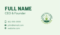Gardener Plant Shovel Business Card Image Preview