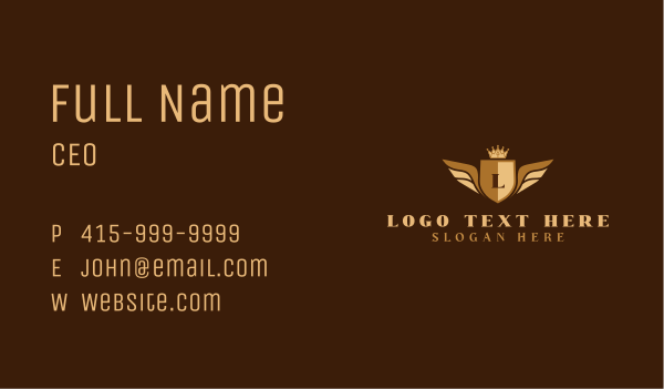 Upscale Royal Boutique Business Card Design Image Preview