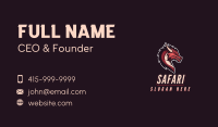 Demon Dragon Gaming Business Card Image Preview