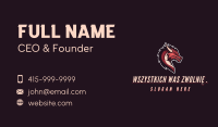 Demon Dragon Gaming Business Card Image Preview