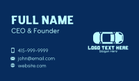 Blue Car Mechanic Business Card Image Preview