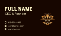 Bull Skull Horn Business Card Image Preview