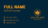 Organic Kombucha Drink Business Card Preview