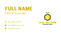 Lemon Cube Business Card Design