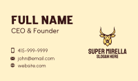 Wild Goat Head  Business Card Image Preview