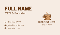 Coffee Maker Tech  Business Card Design