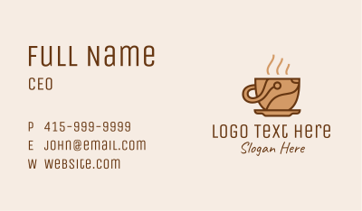 Coffee Maker Tech  Business Card Image Preview