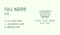 Woven Cotton Tapestry  Business Card Image Preview