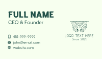 Woven Cotton Tapestry  Business Card Design