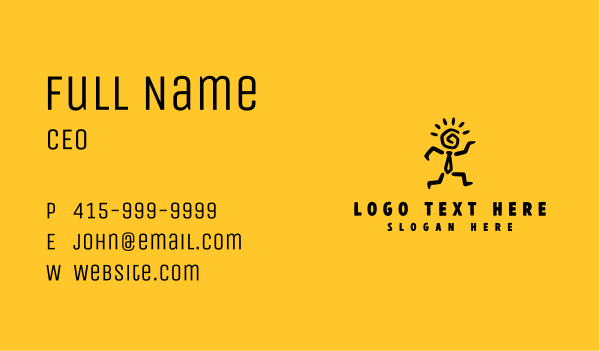 Employee Sun Tribe Business Card Design Image Preview