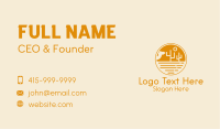 Camel Desert Valley Business Card Design