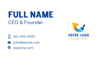 T Shirt Paint Brush Business Card Image Preview