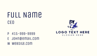 Cool Sunglasses Dog Business Card Image Preview